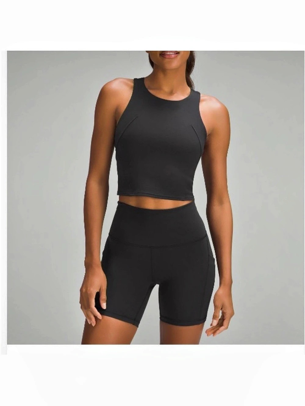 lululemon Wunder Train Racerback Tank Top Black Size 0
